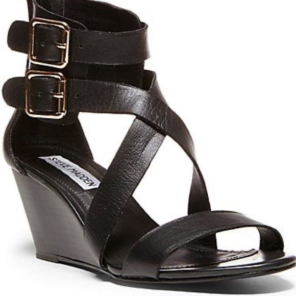 Steve Madden‎ Naoimi Wedge Heel Sandals - Picture 1 of 9